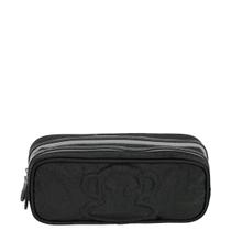 Estojo Sestini 2 Comp. Paul Frank T03 - Cinza Chumbo