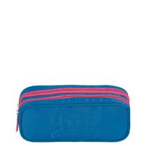 Estojo Sestini 2 Compart Paul Frank Classics Azul Aquamarine Estojo Sestini 2 Compart Paul Frank Classics Azul Aquamarine