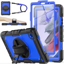 Estojo SEYMAC para Samsung Galaxy Tab A7 Lite 8,7" azul/preto