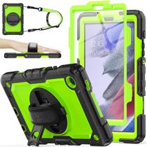 Estojo SEYMAC para Samsung Galaxy Tab A7 Lite 8,7" verde/preto