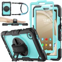 Estojo SEYMAC para Samsung Galaxy Tab A9 8,7" azul-celeste e preto Estojo SEYMAC para Samsung Galaxy Tab A9 8,7" azul-celeste e preto