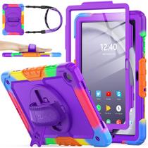 Estojo SEYMAC para Samsung Galaxy Tab A9+ Plus 11" roxa