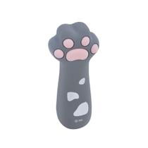 Estojo silicone pata de gatinho cinza best friend c/ ziper - BRW