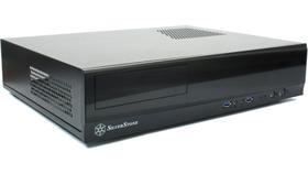 Estojo SilverStone Technology Milo Series Alumínio/Aço Preto