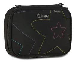 Estojo Simples 16 x 22 x 6 Luluca Preto