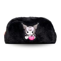 Estojo Simples Amplo Kuromi Hello Kitty Meninas Juvenil