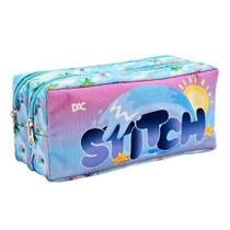 Estojo Simples c/ 1 Zíper em Tecido DAC Stitch Kids Estojo Simples c/ 1 Zíper em Tecido DAC Stitch Kids