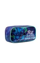 Estojo Simples Escolar Blue Beetle Besouro Azul Xeryus Estojo Simples Escolar Blue Beetle Besouro Azul Xeryus