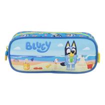 Estojo Simples Escolar Bluey X Coleção 2026 Ref 15545
