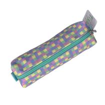 Estojo simples escolar quadriculado FIZZ