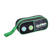 Estojo Simples Gamer Infantil Escolar Meninos Jogo 50 Pens
