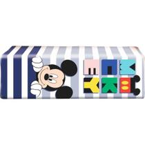 Estojo Simples Mickey Pvc 21X5,5X6Cm