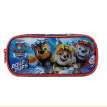 Estojo simples paw patrol x1 11765 artigo escolar