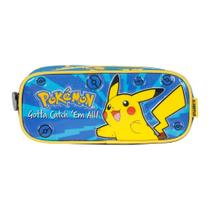 Estojo Simples Pokemon X1 - A - 13615 - Artigo Escolar