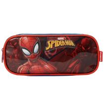 Estojo Simples Spider-man Homem-Aranha Marvel Azul E Vermelho Xeryus