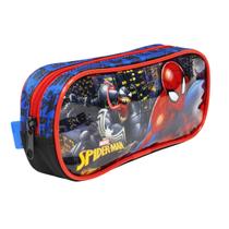 Estojo Simples Spider Man X2 Homem Aranha 10675 Xeryus