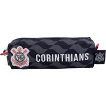 Estojo Simples Xeryus Corinthians Paulista Preto E Cinza 14039 Estojo Simples Xeryus Corinthians Paulista Preto E Cinza 14039