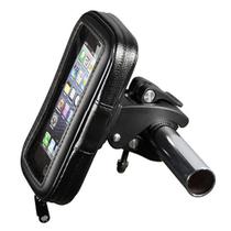 Estojo smartphone ziper GG - c/ sup de guidao - Motocom