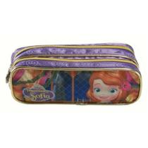 Estojo soft 2 divisorias princesa sofia 48814 dmw