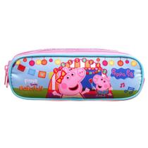 Estojo Soft 3 Divisões - Peppa Pig Estojo Soft 3 Divisões - Peppa Pig