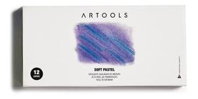 Estojo Soft Pastel Artools com 12 Cores - 689166 Estojo Soft Pastel Artools com 12 Cores - 689166