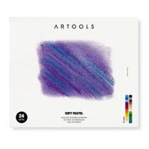 Estojo Soft Pastel Artools com 24 Cores - 611143 Estojo Soft Pastel Artools com 24 Cores - 611143
