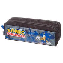Estojo Sonic Duplo Let'S Go Cinza Unstopable - Pacific