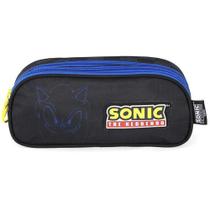 Estojo sonic preto un - LUXCEL