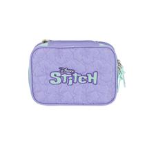 Estojo Stitch Box 100 Pens Meninas Escolar Passeio Infantil