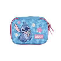 Estojo Stitch Box 2 em 1 Meninas Passeio Infantil Escolar Estojo Stitch Box 2 em 1 Meninas Passeio Infantil Escolar