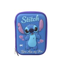 Estojo Stitch Grande 3D C/Divisória - Dac