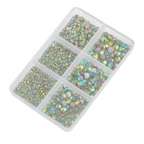 Estojo Strass Swarovisk Alto Brilho Unhas Decoradas Maquiagem Estojo Strass Swarovisk Alto Brilho Unhas Decoradas Maquiagem