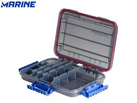 Estojo Tackle Box Marine Sports Water Resistant c/ 16 Divisórias (21 x 18 x 4,8cm) - MWR270