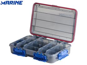 Estojo Tackle Box Marine Sports Water Resistant c/ 16 Divisórias (35,5 x 22 x 8cm) - MWR358