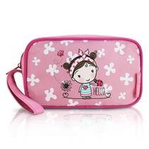 Estojo Tamanho Médio Rosa Pequeninos Jacki Design Fúcsia Morena Estojo Tamanho Médio Rosa Pequeninos Jacki Design Fúcsia Morena