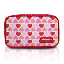 Estojo Tamanho Médio Rosa Sapeka Jacki Design Vermelho - Coração Vermelho Mochila Estojo Tamanho Médio Rosa Sapeka Jacki Design Vermelho - Coração Vermelho Mochila