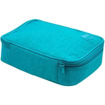 Estojo Tecido Marmita Verde Agua Para 100 Lápis Estojo Tecido Marmita Verde Agua Para 100 Lápis