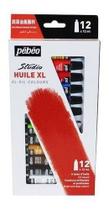 Estojo Tinta A Óleo Pébéo 12 Cores 12ml