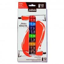 Estojo Tinta a Óleo Pébéo 12 Cores 12ml