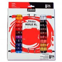 Estojo Tinta a Óleo Pébéo 24 Cores 12ml
