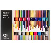 Estojo Tinta Acrílica Basics Liquitex 22ml C/72 Cores