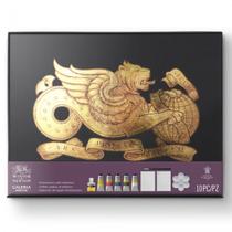 Estojo Tinta Acrílica Galeria Winsor & Newton 10 Peças