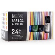 Estojo Tinta Acrílica Liquitex Basics 22ml 24 Cores
