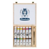 Estojo Tinta Acrílica Schmincke Akademie 12 Peças