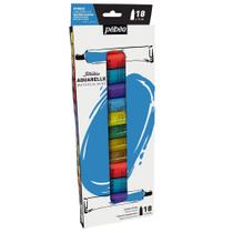 Estojo Tinta Aquarela com 18 Cores 12ml Pébéo 668910