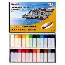 Estojo Tinta Aquarela Pentel HTP 24 Cores Estojo Tinta Aquarela Pentel HTP 24 Cores