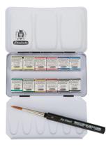 Estojo Tinta Aquarela Schmincke Horadam 12 Cores + 1 Pincel Estojo Tinta Aquarela Schmincke Horadam 12 Cores + 1 Pincel