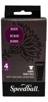 Estojo Tinta De Xilogravura Para Tecido 4 Cores Speedball