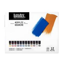 Estojo Tinta Guache Acrílica Liquitex 22ml C/12 Cores Estojo Tinta Guache Acrílica Liquitex 22ml C/12 Cores