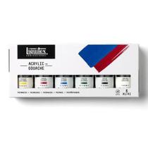 Estojo Tinta Guache Profissinal com 06 Cores Liquitex 59ml Cada 3699323
